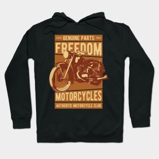 Freedom motocycle Hoodie
